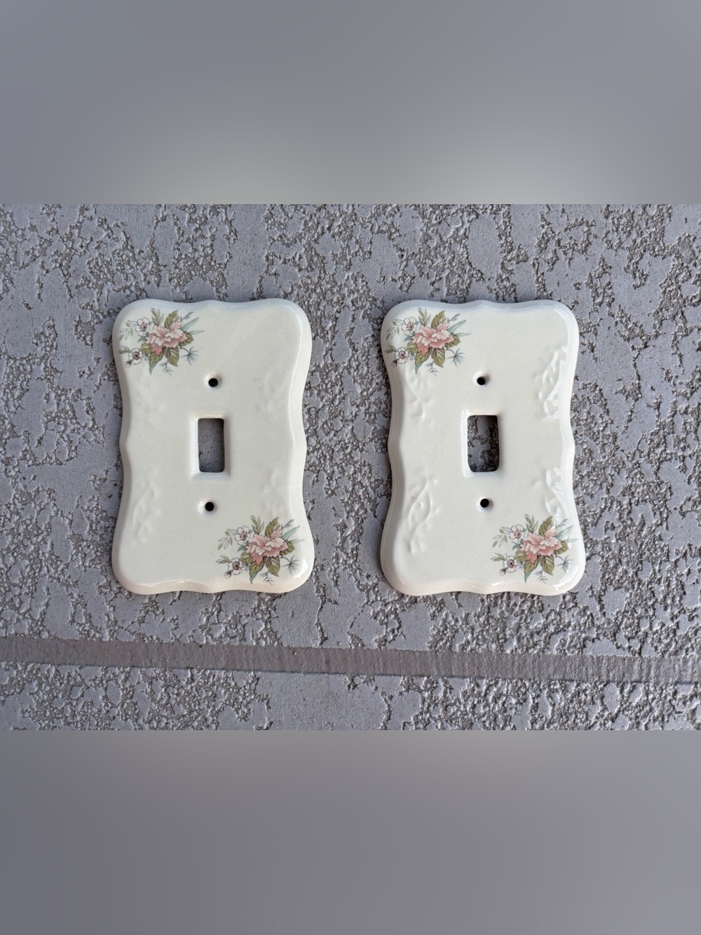 Vintage light switch covers